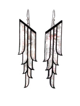 Load image into Gallery viewer, Deco Flame Earrings