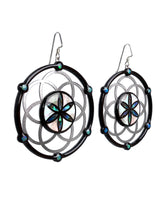 Load image into Gallery viewer, Seed of Life Earrings